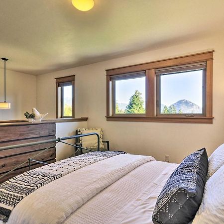 Scenic Studio With Loft And View Of The Columbia River Carson Exteriör bild