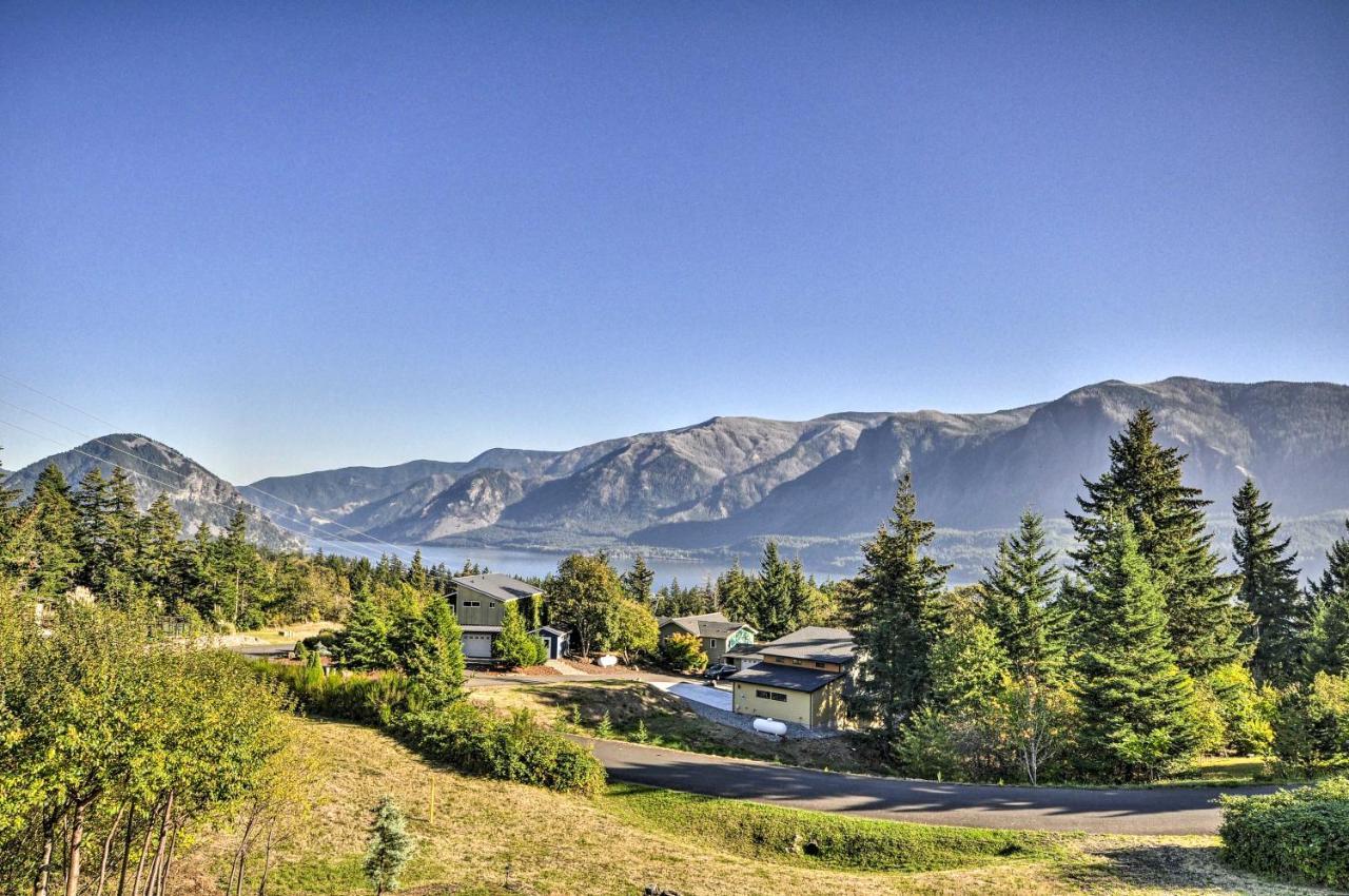 Scenic Studio With Loft And View Of The Columbia River Carson Exteriör bild