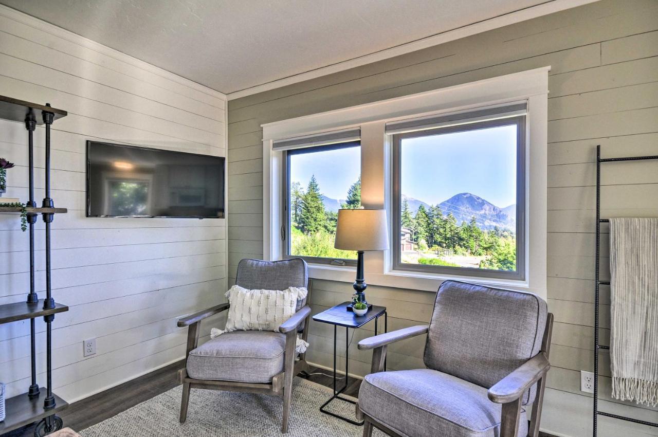 Scenic Studio With Loft And View Of The Columbia River Carson Exteriör bild