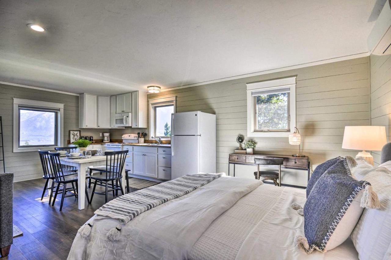 Scenic Studio With Loft And View Of The Columbia River Carson Exteriör bild