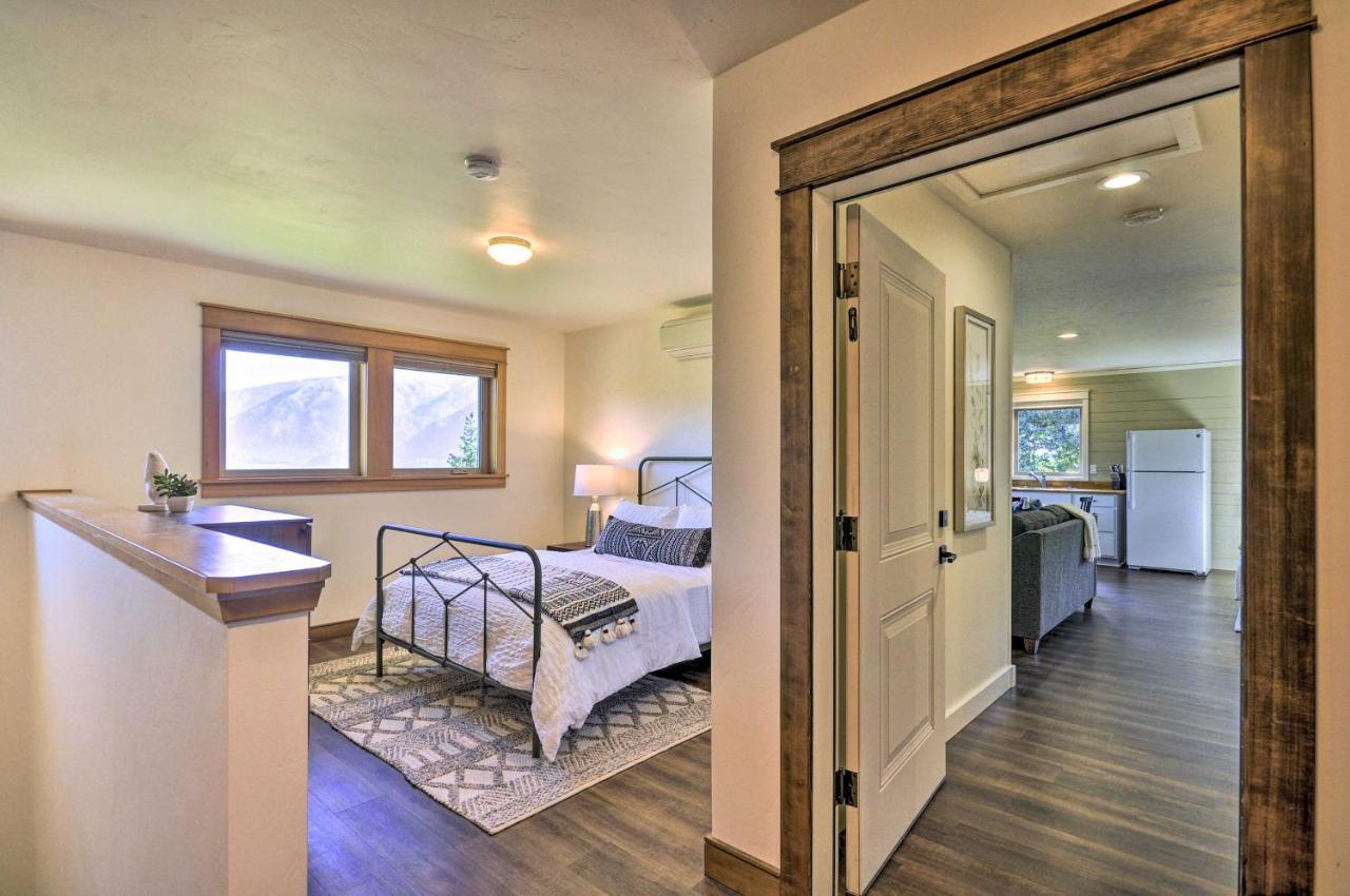 Scenic Studio With Loft And View Of The Columbia River Carson Exteriör bild