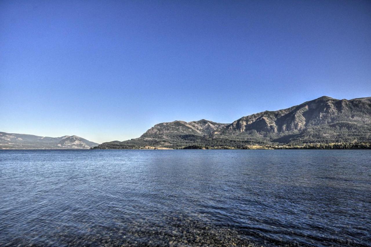 Scenic Studio With Loft And View Of The Columbia River Carson Exteriör bild