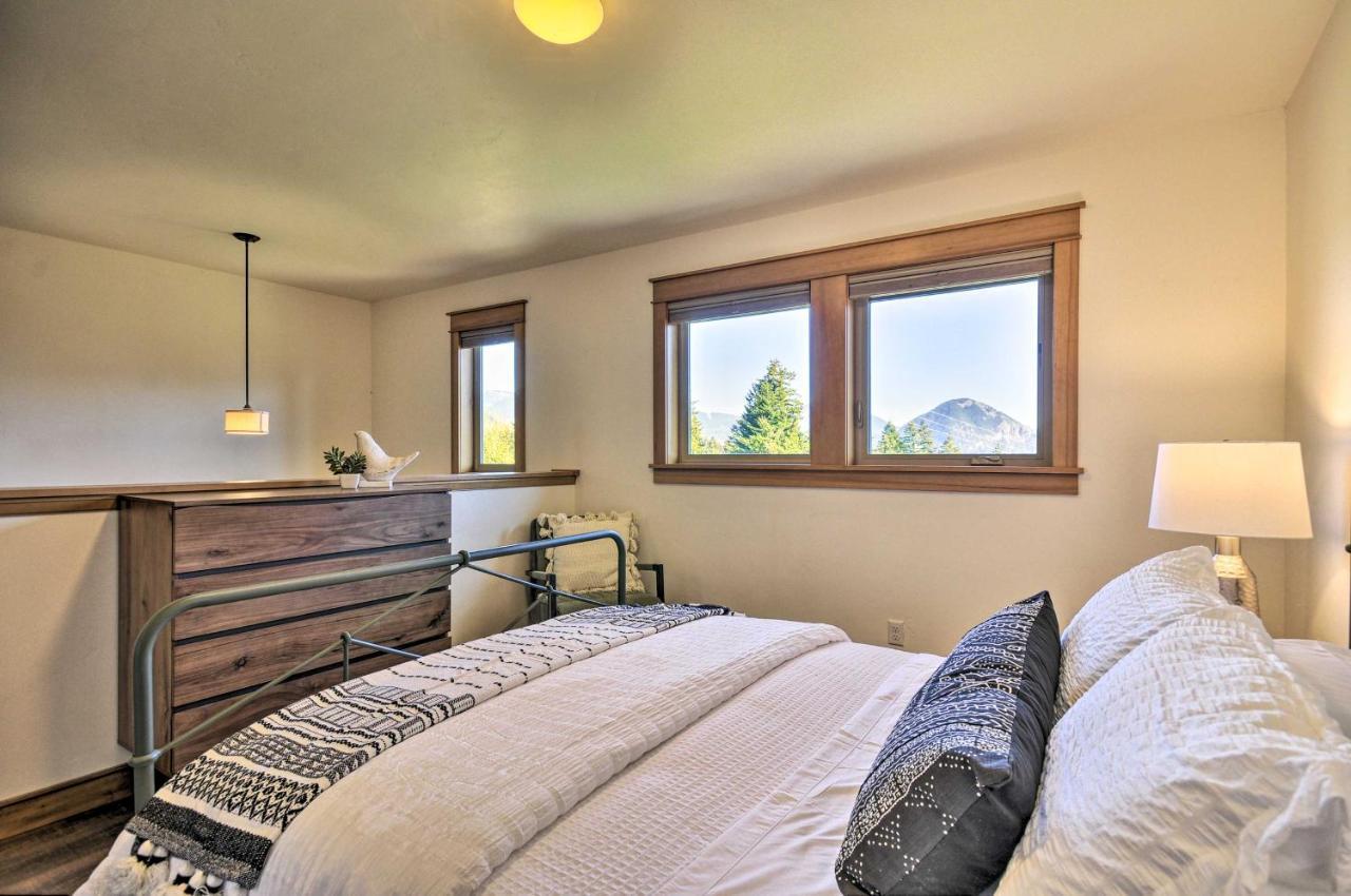Scenic Studio With Loft And View Of The Columbia River Carson Exteriör bild